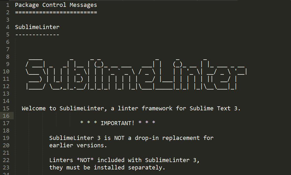 Sublime Text3下配置SublimeLinter进行PHP代码检查